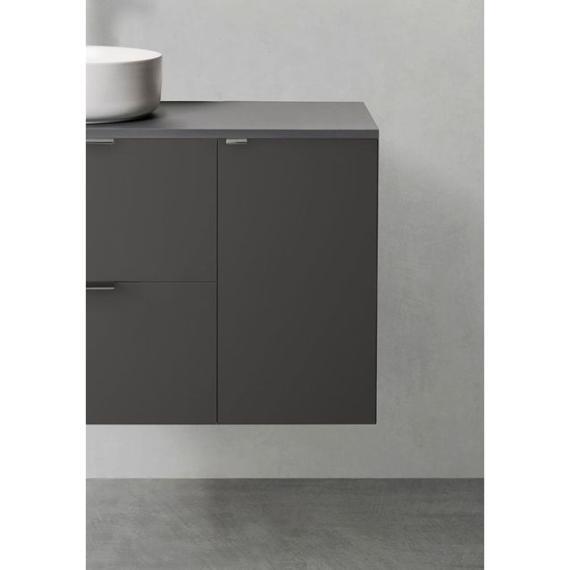 Sivumoduuli Hafa Shape 300 Push Open antrasiitti