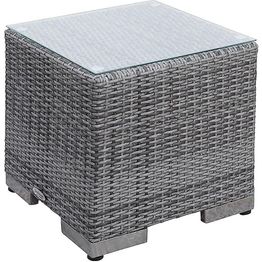 Sivupöytä Bahamas 43x43 cm harmaa