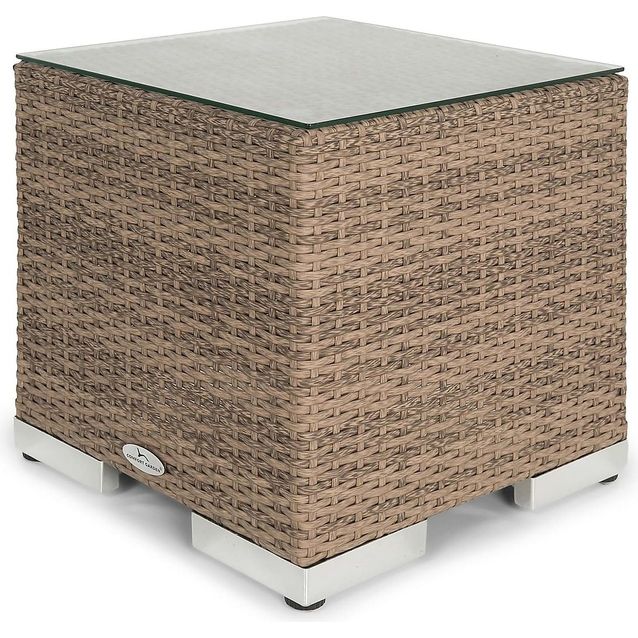 Sivupöytä Bahamas 43x43 cm hiekka