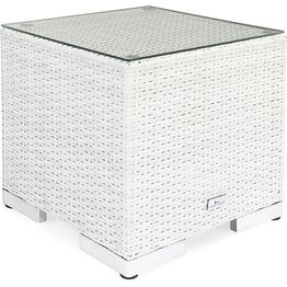 Sivupöytä Bahamas 43x43 cm valkoinen