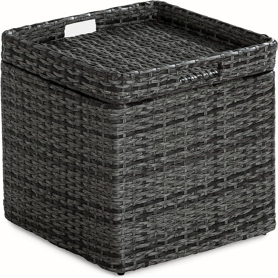 Sivupöytä Bahamas 45x45 cm harmaa