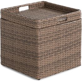 Sivupöytä Bahamas 45x45 cm hiekka