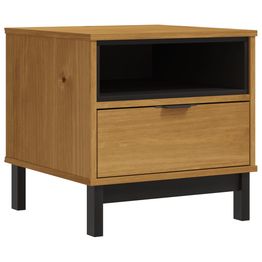 Sivupöytä FLAM 50x50x50 cm täysi mänty (57823)