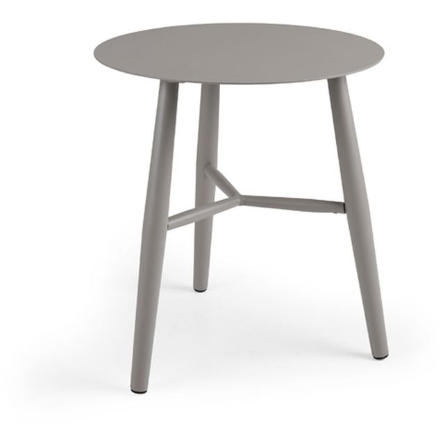 Sivupöytä Vannes, Ø45cm, beige