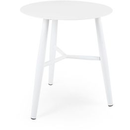 Sivupöytä Vannes Ø45cm valkoinen