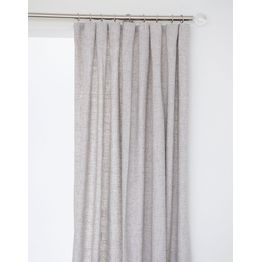 Sivuverho Hasta Lina harmaa 134x250 cm