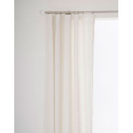 Sivuverho Hasta Lina valkoinen 134x250 cm