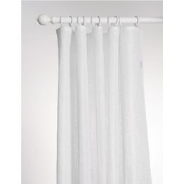 Sivuverho Hasta Skimra valkoinen 270x280 cm