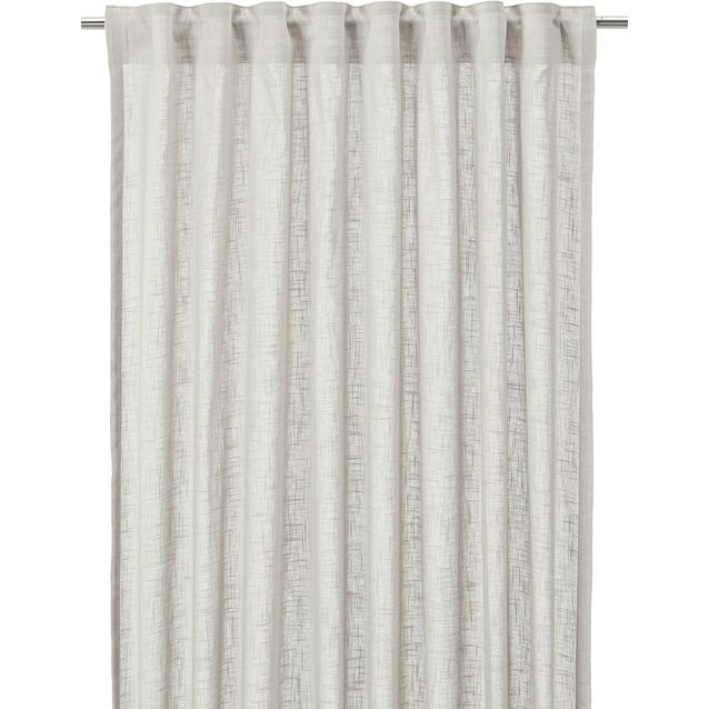Sivuverho Svanefors Otila, 125x250cm, 2kpl/pkt, beige
