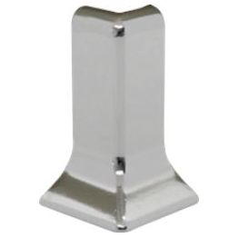 Jalkalistan ulkokulma Progress Profiles Skirting 40 kiiltävä/harjattu rst 2 kpl