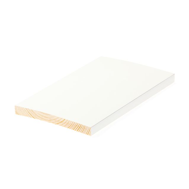 Smyygilista Cent, 15x140mm, mänty, valkoinen, eri pituuksia