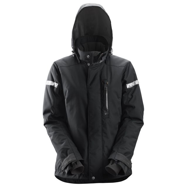 Naisten talvitakki Snickers Workwear AllroundWork 1127 37.5 musta