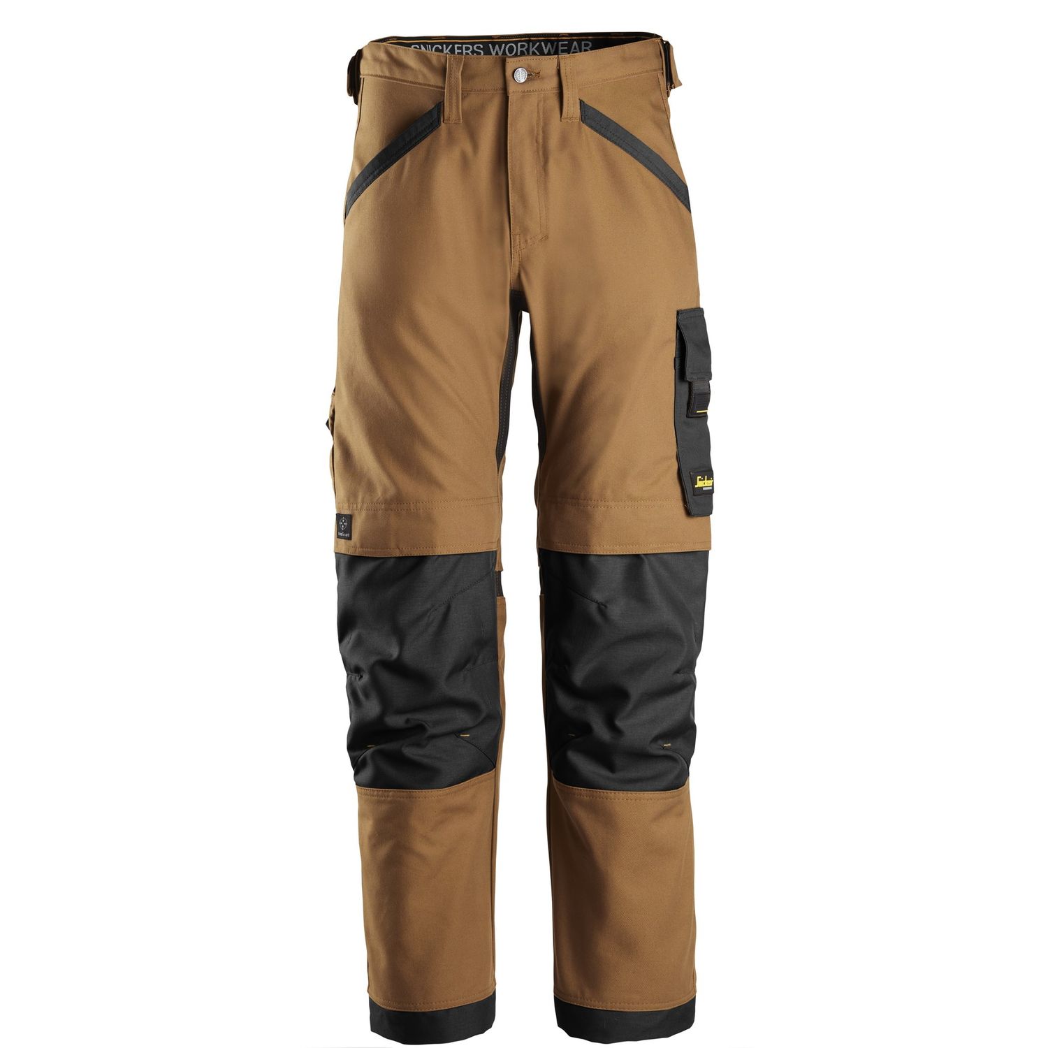 Housut Snickers Canvas+ 6324 ruskea 64