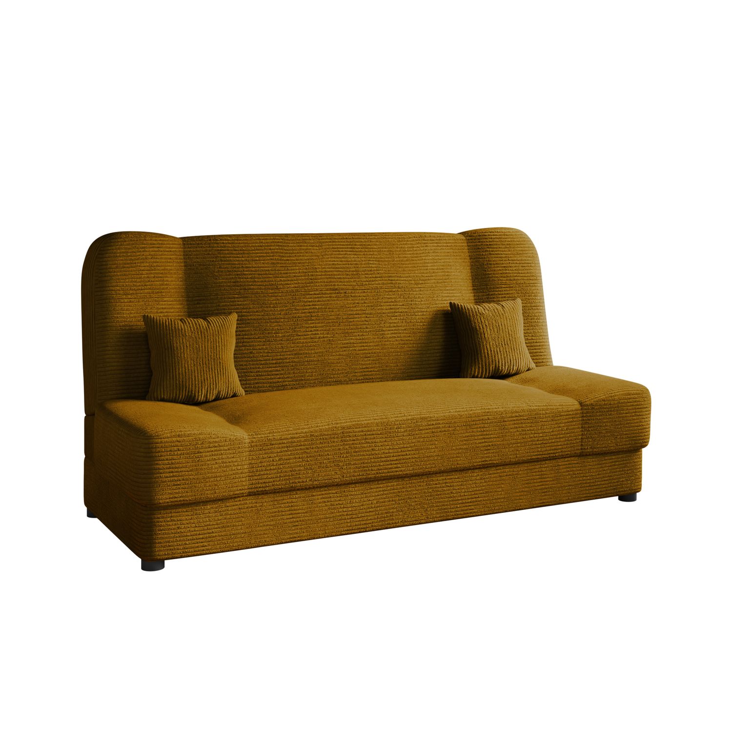 Sohva JONAS, 3-istuttava, keltainen (5541)