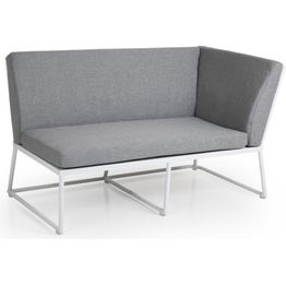 Sohva päätymoduuli Vence vasen 2-istuttava harmaa