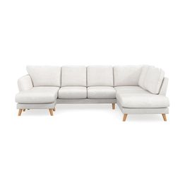 Sohvaryhmä Trend Lyx, 4-istuttava, vasenkätinen, U-muotoinen, divaanilla ja divaanituolilla, eri verhoilu-/värivaihtoehtoja (4VU2D)