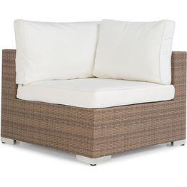 Sohvan kulmamoduuli Bahamas hiekka/valkoinen