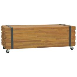 Sohvapöytä 110x45x38 cm tiikki