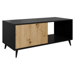 Sohvapöytä 1K OVESSI, musta/ruskea (1303)