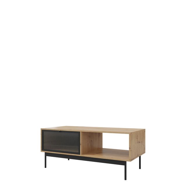 Sohvapöytä 2K BARTISE, musta/ruskea (7597)