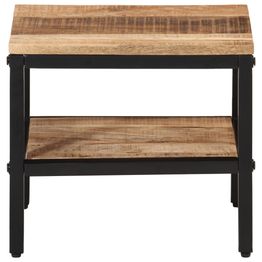 Sohvapöytä, karkea täysi mangopuu, eri kokoja (43589)