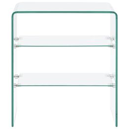 Sohvapöytä 50x40x56 cm karkaistu lasi (84727)
