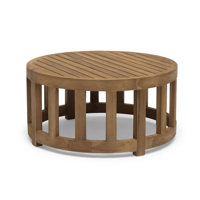 Sohvapöytä Himmelsnäs Ø80 cm tiikki