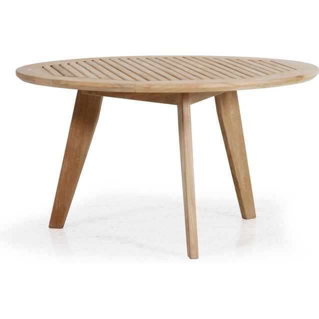 Sohvapöytä Kastos Ø90cm tiikki