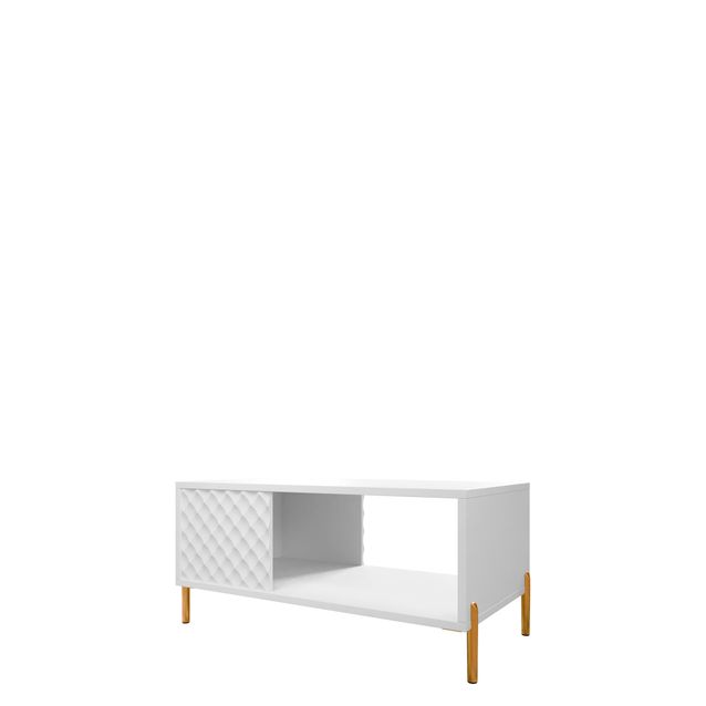 Sohvapöytä LEMIROS, valkoinen (7118)