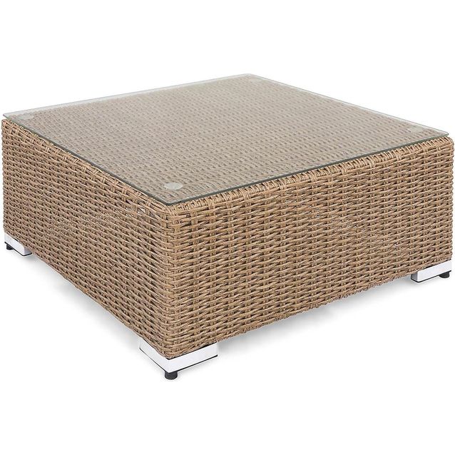 Sohvapöytä Marcus 70x70 cm vaaleanruskea