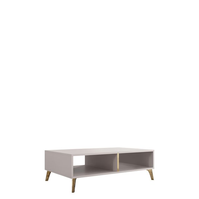 Sohvapöytä PICRU, beige/kulta (1732)