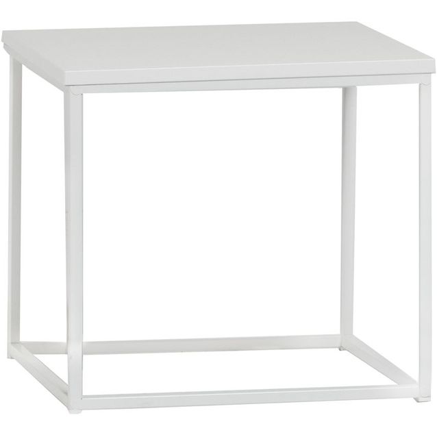 Sohvapöytä Hiipakka Isla 45x42 cm valkoinen