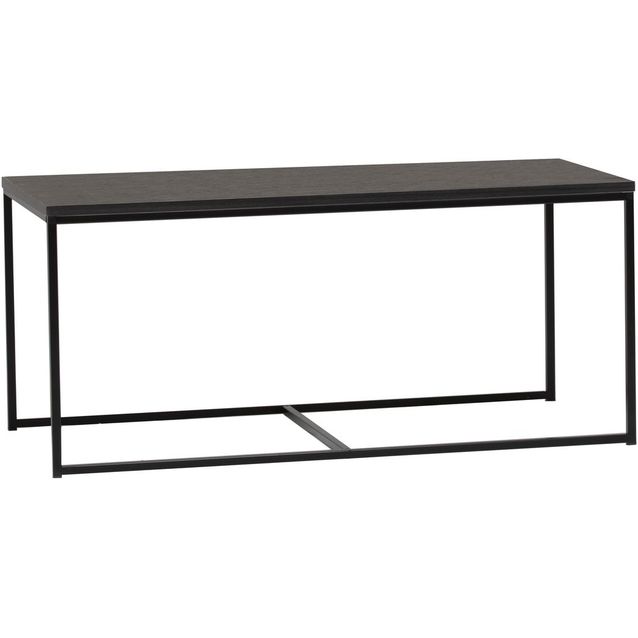 Sohvapöytä Hiipakka Isla 52x105 cm musta jalava