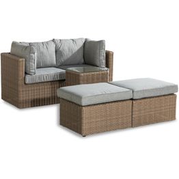 Sohvaryhmä Zambia beige/harmaa