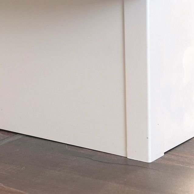 Sokkelin kulmapala Ideal Keittiöt 150mm vedenkestävä mattavalkoinen