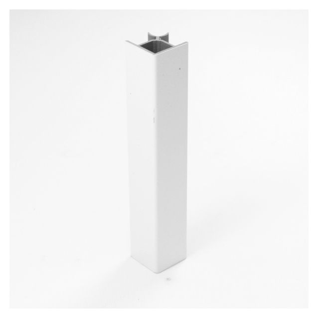 Sokkelin kulmalista Grip 90° 150mm valkoinen