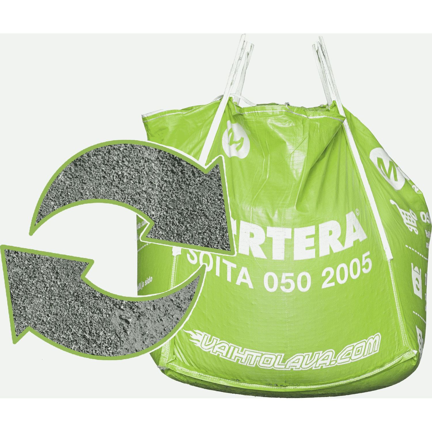 Kivituhka Sortera Suursäkki M, 1m³