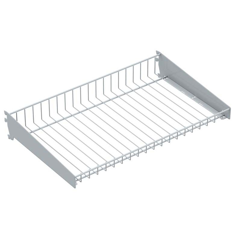 Lankakori + kannattimet 600 x 350 mm valkoinen