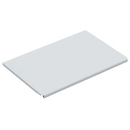 Teräshylly 600 x 250 mm valkoinen