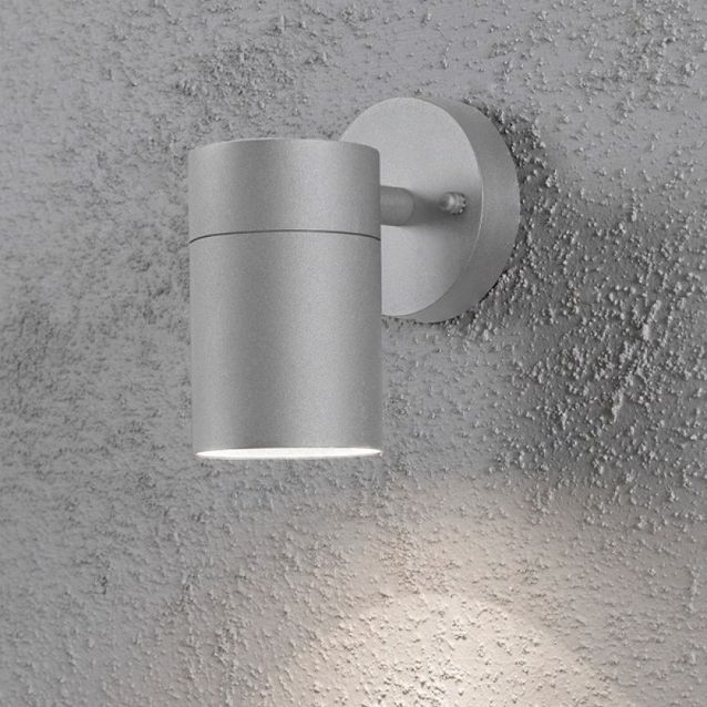 Seinävalaisin Modena Max 7657-300 75x130x120 mm alas harmaa