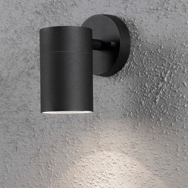 Seinävalaisin Modena Max 7657-750 75x130x120 mm alas musta