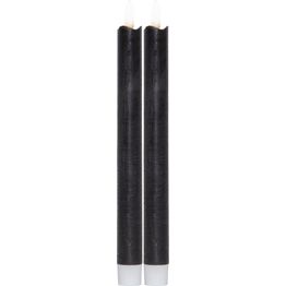 LED-antiikkikynttilä Star Trading Flamme, 2kpl, eri kokoja