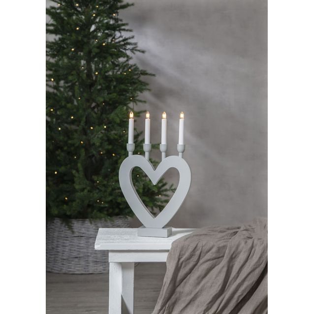 Kynttelikkö Star Trading Dala, 4-osainen, 45cm