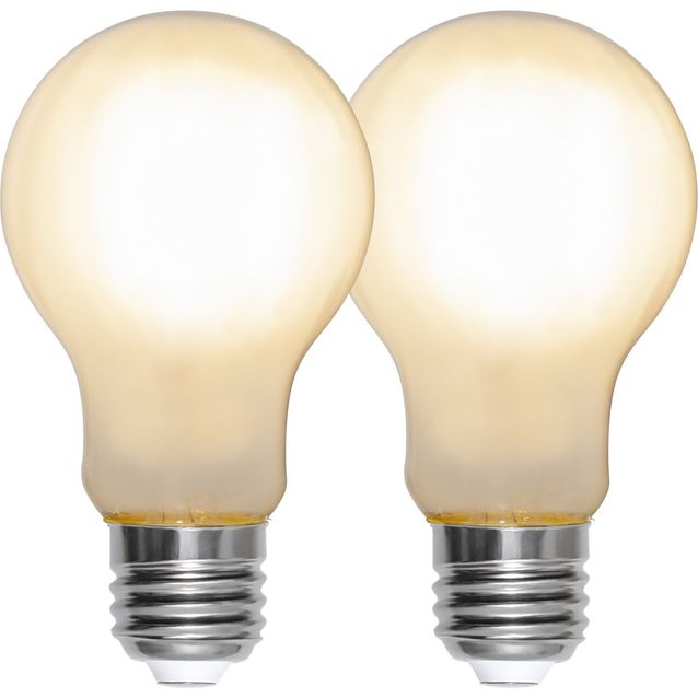LED-lamppu Star Trading Frosted Filament 339-03, Ø60x108, E27, A60, 4.5W, 2700K, 470lm, 2kpl