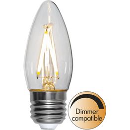 LED-lamppu Star Trading Clear Filament 351-31, Ø35x92mm, E27, C35, 2.5W, 2700K, 250lm