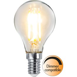 LED-lamppu Star Trading Clear Filament 351-34, Ø45x80mm, E14, P45, 2.5W, 2700K, 250lm