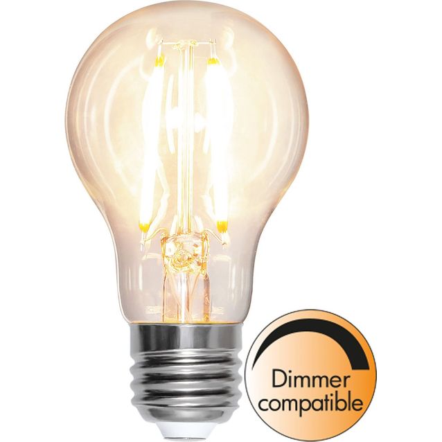 LED-lamppu Star Trading Clear Filament 352-34-2, Ø60x107mm, E27, A60, 8W, 2700K, 1000lm