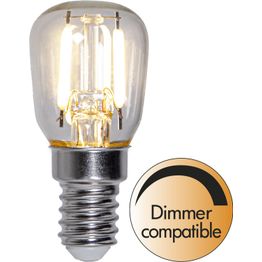 LED-lamppu Star Trading Clear White Filament 352-78, Ø26x58mm, E14, ST26, 1.6W, 2700K, 110lm