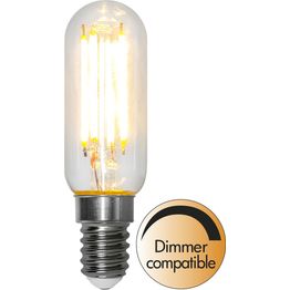 LED-lamppu Star Trading Clear Filament 354-03-1, Ø25x85mm, E14, T25, 4.9W, 2700K, 470lm