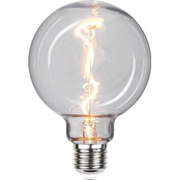 LED-lamppu Star Trading Outdoor Lighting PC Cover, E27, G95, 2200K, 55lm